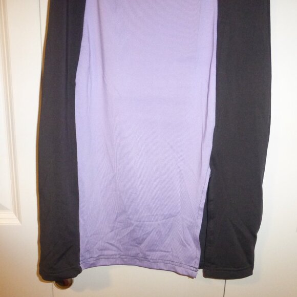 DC comics Wonder Woman dark gray/light purple colour block mini dress - Picture 5 of 13